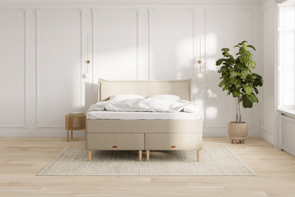 Icon Eva kontinentalseng - beige - 180x200