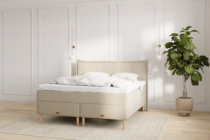 Icon Eva kontinentalseng - beige - 180x200