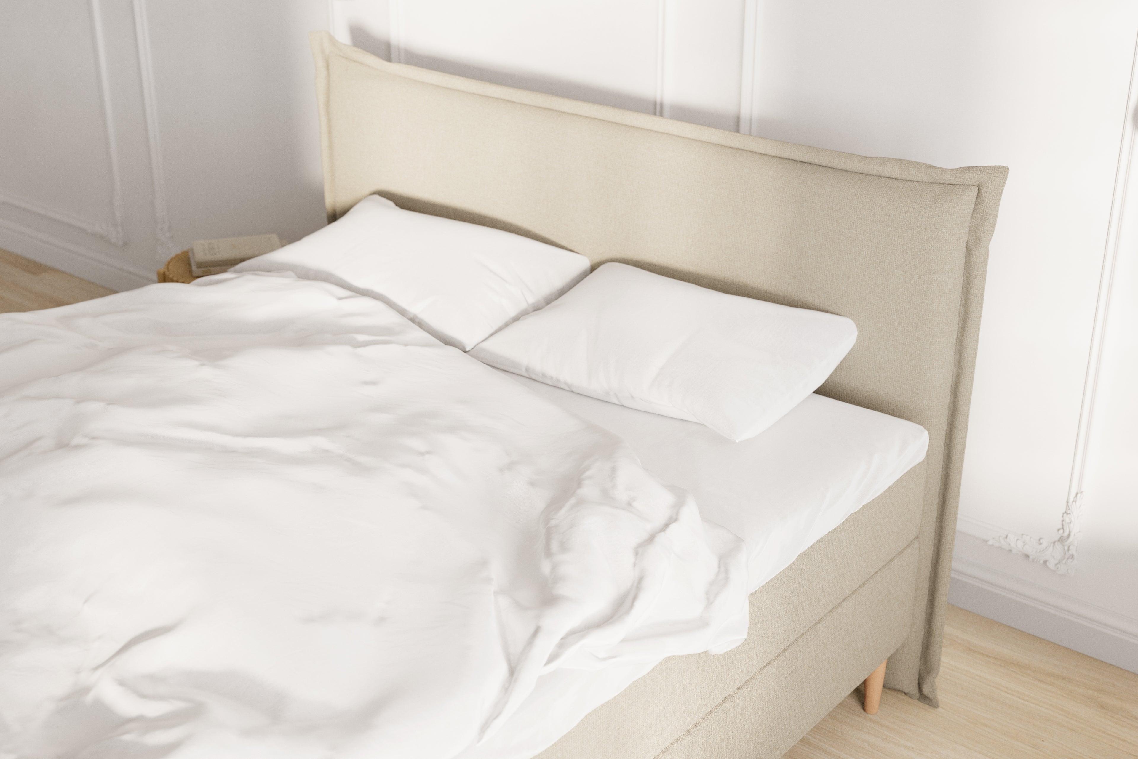 Icon Eva kontinentalseng - beige - 180x200