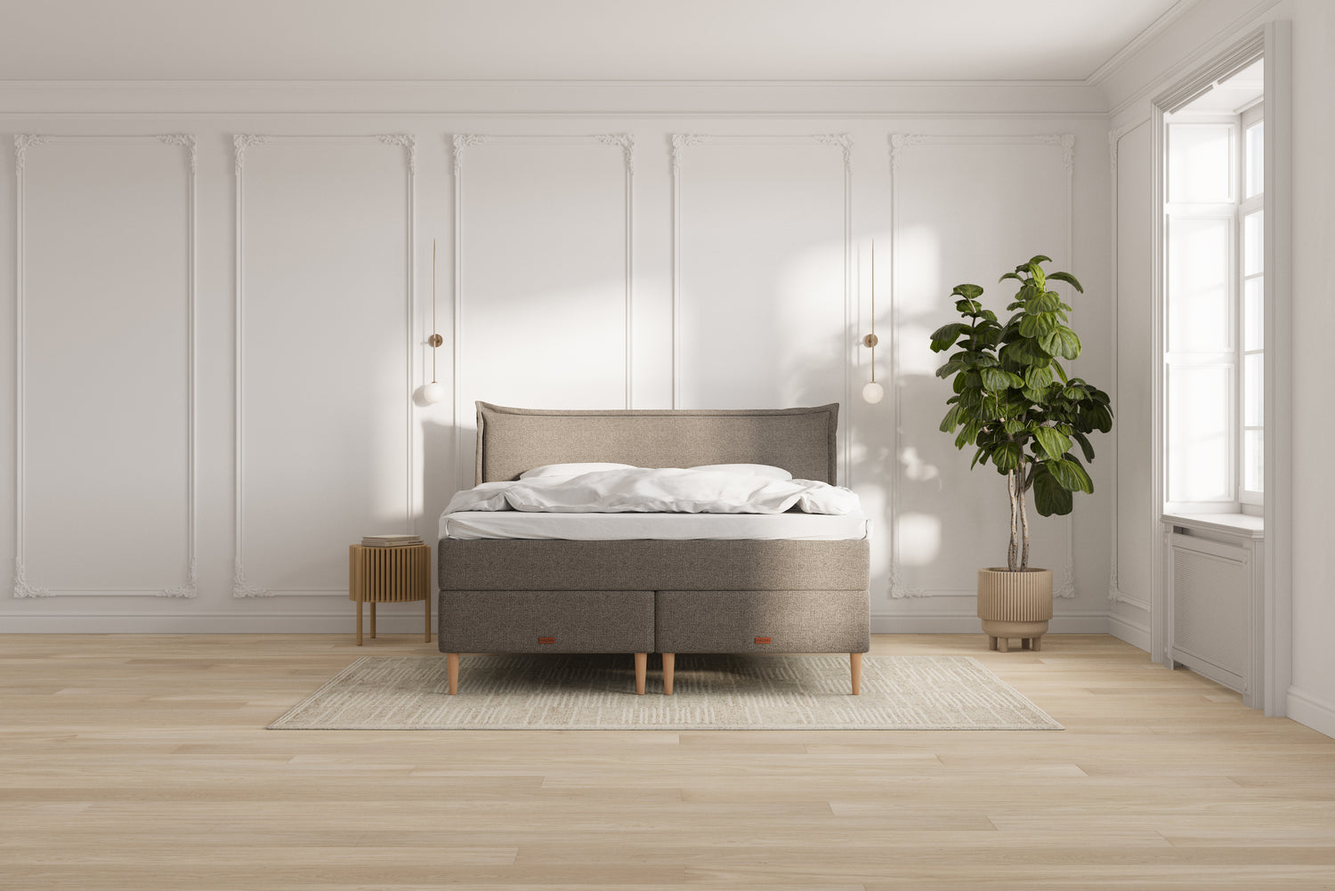 Icon Eva kontinentalseng - grey - 180x200