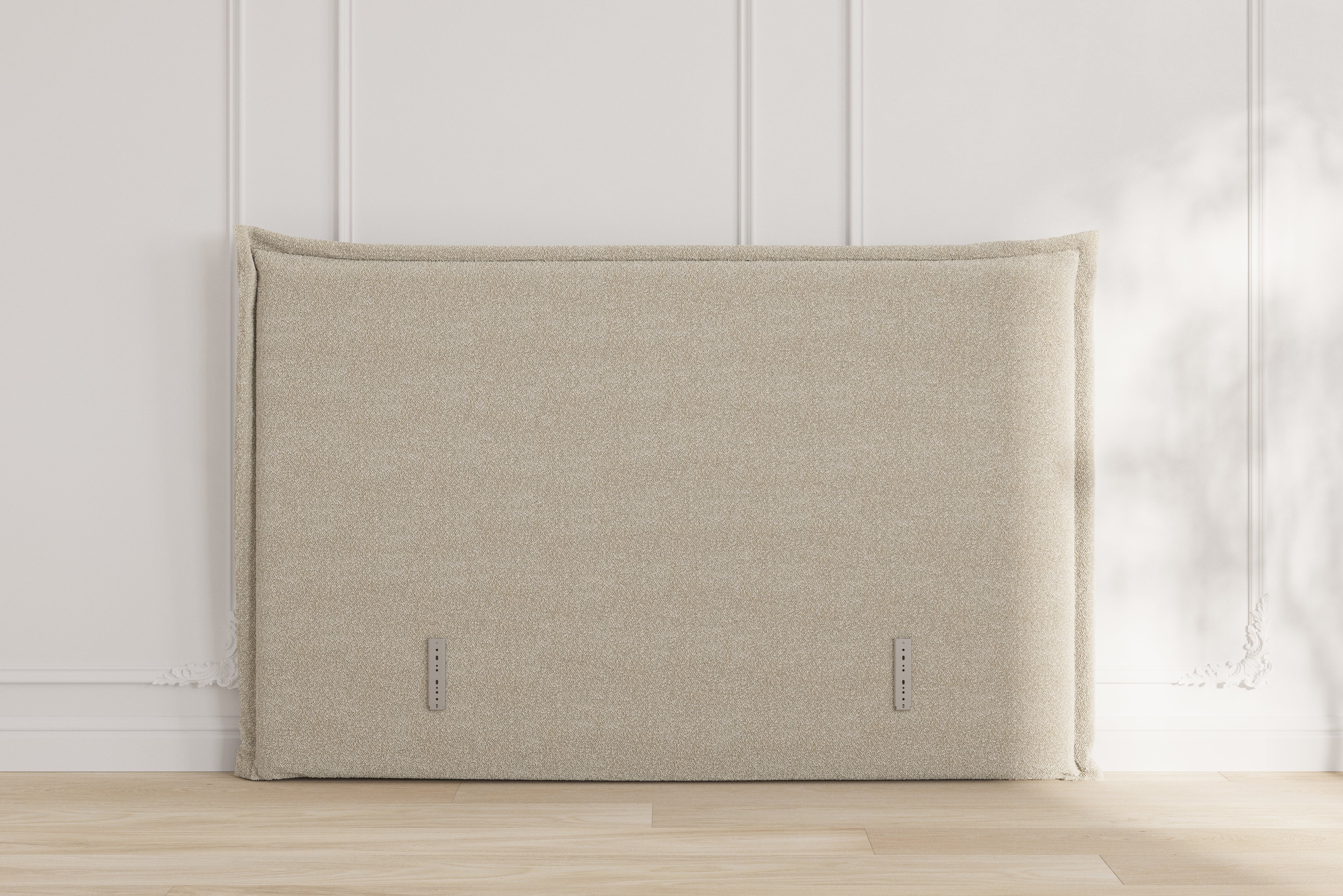 Lumi gavl - bouclé beige - 180x120