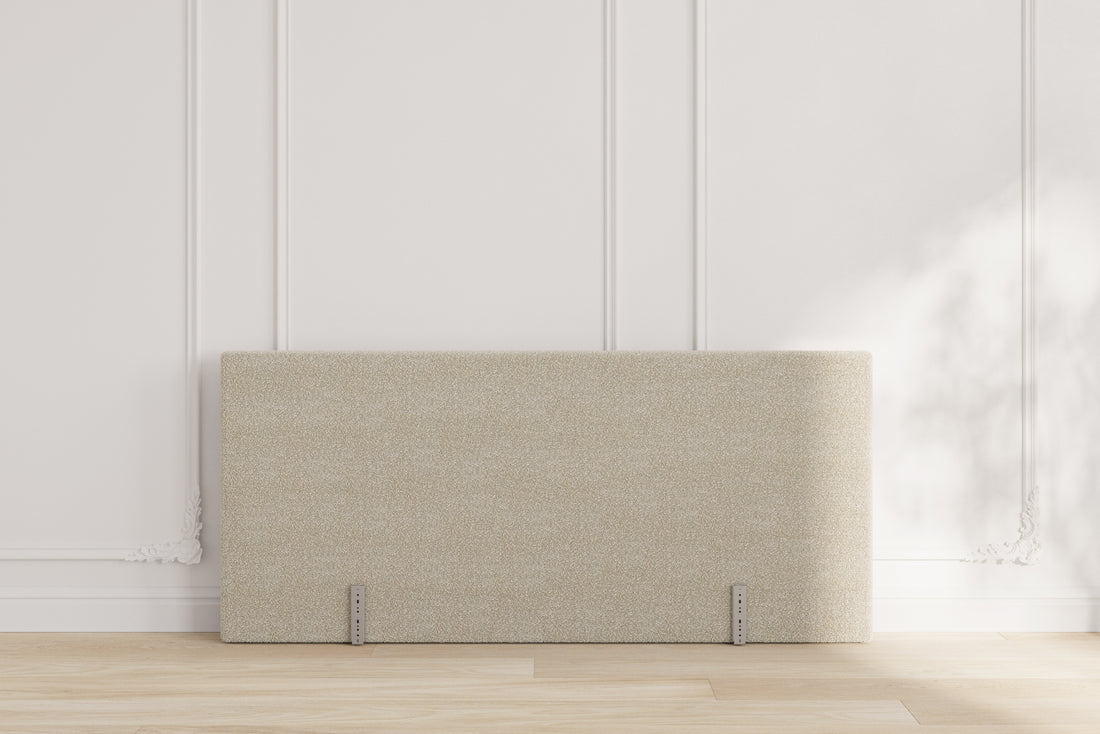 Rina gavl - boucle beige - 160x80